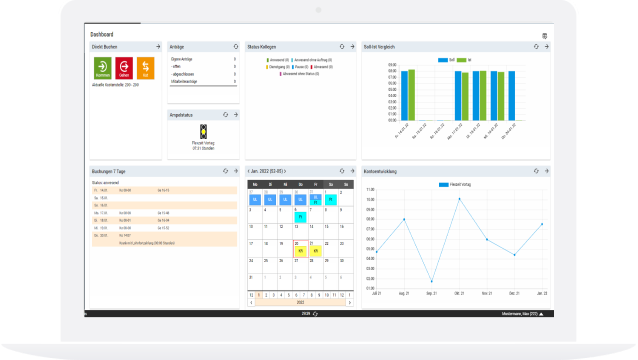 Software Dashbord